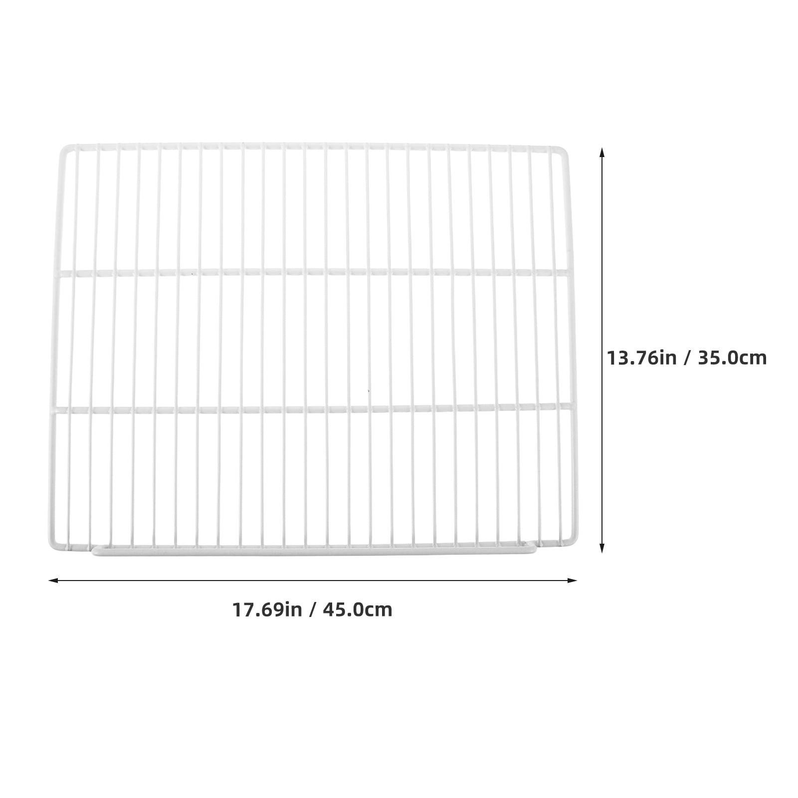 CTIRCHIU Heavy Duty Steel Wire Refrigerator Organizer Shelf, Freezer Storage Rack, Easy to Clean, 1 Piece