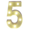 thumbnail image 1 of Feltree Alphanumeric Light Up Letters & Numbers, Warm White LED Marquee Signs for DIY Messages, Party Bar Christmas Wedding Decor Battery Operated, 1 of 8