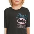 thumbnail image 4 of Batman Boys Short Sleeve Elevated Graphic T-Shirt, Sizes 4-18, 4 of 8