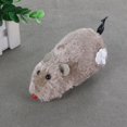 thumbnail image 3 of Clockwork Mouse Toy Cat Plush Rat Movimiento mecánico Juguete interactivo (Gris), 3 of 7