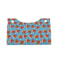 thumbnail image 2 of Naloa Cartoon Watermelon Print Leather Tissue Box Cover Rectangle | Long Tissue Box Cover | Tissue Box Holder | Tissue Holder for Bathroom, 2 of 9