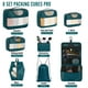 thumbnail image 2 of Juego de 8 unidades Packing Cubes Veken para maletas y organizadores de bolsas de viaje, 2 of 9