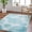 Blue, variant on Livabliss Area Rugs for Living Room, 9x12 Monte Carlo Global Rust Rug, Bedroom Dining Room Home Decor Stain Resistant Carpet (8'10" x 12')