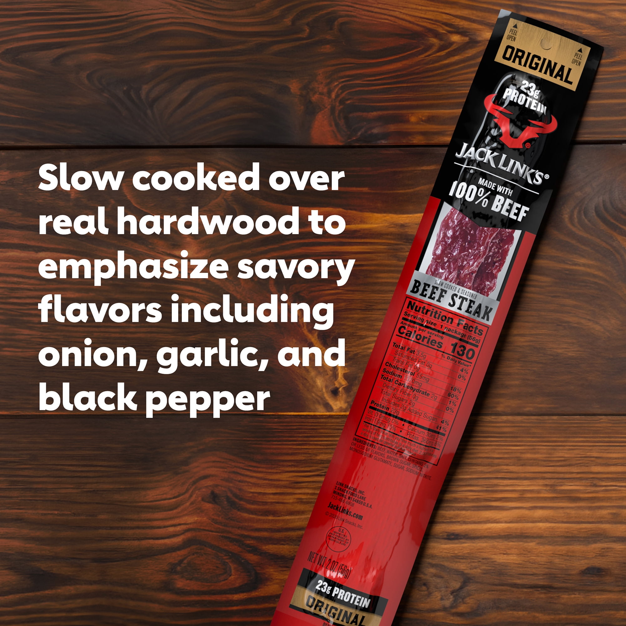 Jack Link's Original Beef Steak Multi-Pack (6 - 0.8 oz. Beef