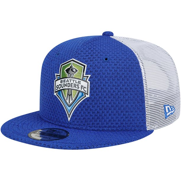 Men�s New Era Blue Seattle Sounders FC KickOff Trucker Men�s New Era Blue Seattle Sounders FC KickOff Trucker