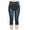 Navy, variant on Kaemgyyd Leggings for Women Fashion Jean Look High Waist Butt Lifting Slimming Tights Stretchy Pull on Capri Leggings Yoag Capris