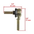 thumbnail image 2 of NEW Tie Rod End Kit for Suzuki LT80 LT 80 LT-80 Quadsport 80 1997-2000 2 Sets, 2 of 7