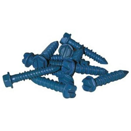 

Screw Products HH3214 0.18 x 2.25 in. Tapcon Hex Head Masonry Fastener 100 Count