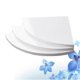 thumbnail image 4 of White Composite Board Wall Mount Corner Shelves for Display Use in Bedroom Office Home Decor 3 Tiers, 4 of 5