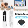 thumbnail image 2 of Funda De Silicona A Prueba De Golpes Para Control Remoto Compatible Con Apple Tv 2021 4K, Accesorios De Control Remoto, Funda Protectora Antideslizante A Rayas Methold EL017801-02, 2 of 5
