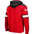 thumbnail image 3 of Men's Colosseum Scarlet Nebraska Huskers 2.0 Lace-Up Pullover Hoodie, 3 of 4