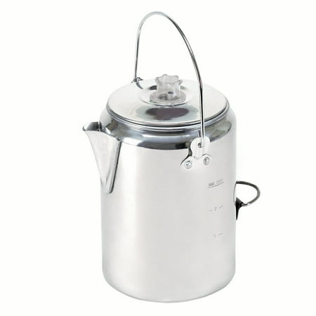 Stansport 277 9 Cup Aluminum Camper's Percolator Coffee Pot