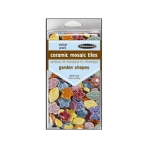 Midwest Products Ceramic Mosaic Tiles: Garden Shapes, 12 oz