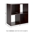 thumbnail image 6 of Signature Design by Ashley Glosmount 4 Cube Storage Organizer with Cherry Finish, 6 of 6