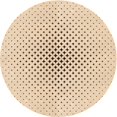 thumbnail image 1 of Ahgly Company Machine Washable Indoor Square Transitional Peru Brown Area Rugs, 3' Square, 1 of 7