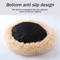 thumbnail image 4 of Cama para perros color champán, cómoda, redonda, suave, lavable, con cojín para gatos, camas para mascotas pequeñas y medianas, 4 of 5