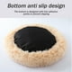 thumbnail image 4 of Cama para perros color champán, cómoda, redonda, suave, lavable, con cojín para gatos, camas para mascotas pequeñas y medianas, 4 of 5