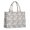 White Halloween Skull, variant on Large Capacity Tote Bag,White Halloween Skull Pumpkin Pattern Handbag Fashion Luxury Tote Bag,15.7"x13"x 5.1" Inches,Laptop Compatible
