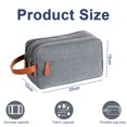 thumbnail image 2 of Neceser colgante Dopp Kit para hombres, bolsa de afeitar resistente al agua para viajes, 2 of 6