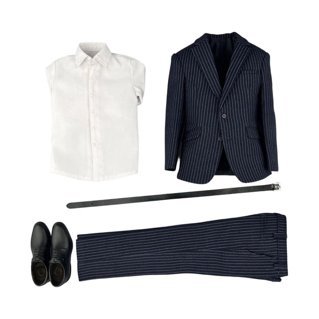 arctrm 1/6 Action Figure Clothes Dressing up Costume Accessory Movable Doll Clothes Stripes