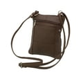 thumbnail image 2 of Leather Shoulder Bag Handbag Purse Cross Body Organizer Wallet Multi Pockets New, 2 of 5