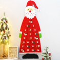 thumbnail image 2 of Calendario de Adviento de fieltro colgante de Navidad, Papá Noel DIY, decoraciones navideñas para el hogar, Año Nuevo, 2 of 4