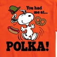 thumbnail image 3 of Peanuts - You Had Me At Polka - Men's Short Sleeve Graphic T-Shirt, 3 of 6