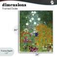 thumbnail image 4 of Stupell Industries French Country Farm Garden Classic Klimt White Framed Giclee Art, 24 x 30, by Vintage Hustle, 4 of 8