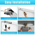 thumbnail image 2 of Door Closer- Alloy, Automatic Gate Door Closer, for Home & Residential Screen, Storm, Garage, Easy to Install, 2 of 5