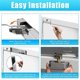 thumbnail image 2 of Door Closer- Alloy, Automatic Gate Door Closer, for Home & Residential Screen, Storm, Garage, Easy to Install, 2 of 5