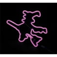 thumbnail image 1 of Celebrations 9737651 Neon Witch Halloween Decoration, Purple - Metal & Glass, 1 of 1