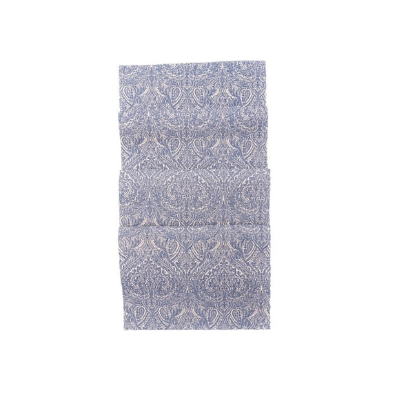 13" x 72" Desiree Blue Kitchen Table Runner