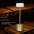 thumbnail image 4 of LED Cordless Table Lamp With 3 Light Mode, USB  Rechargeable Stepless Dimming Touch Control Desk Lamp For Bedroom, Living Room, 4 of 8
