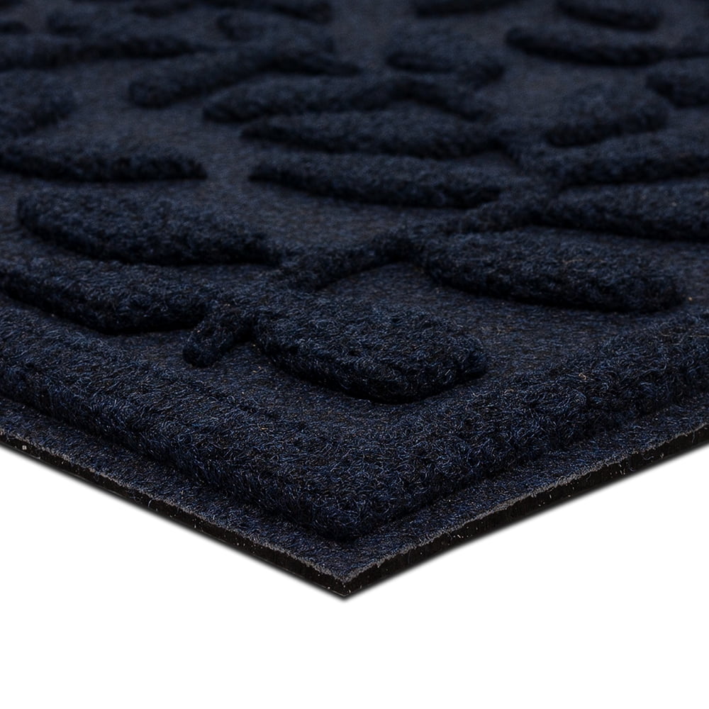 Rugged Rope Door Mat in Navy Blue Size 20 x 30 by Schoolhouse