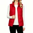 thumbnail image 2 of Yutgune Women's Lightweight Puffer Vest Stand Collar Zip Up Jacket with Pockets, 2 of 8