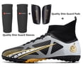thumbnail image 2 of Botas de fútbol FG/TF para hombre, zapatillas de fútbol sala profesionales unisex para niños, zapatillas de fútbol para entrenamiento al aire libre y césped para niños, 2 of 5