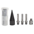 thumbnail image 2 of Wood Splitting Drill Screw Cone,  Coating Easy To Install Firewood Log Splitter Drill Bit Steel  For Logging, 2 of 8