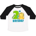 thumbnail image 3 of Inktastic Its My 2nd Birthday with Dinosaur Boys or Girls Toddler T-Shirt, 3 of 5