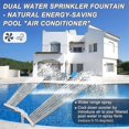 thumbnail image 4 of cabezales de fuente con rociador de agua para piscina, cascada, decoración para piscinas interiores y exteriores, tanto elevadas como enterradas., 4 of 5