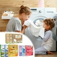 thumbnail image 5 of Laundry Detergent Sheets, 40 Laundry Sheets, Eco-Friendly, Plastic-Free, Space Saving, Fast Dissolve & Hypoallergenic, Laundry Detergent for Home Dorms Essentials, 5 of 7