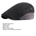 thumbnail image 7 of Yirtree Adjustable Newsboy Hats for Men Retro Patchwork Breathable Flat Cap Mens Irish Cabbie Gatsby Flat Hat for Shopping, 7 of 7