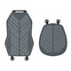 thumbnail image 2 of Cojín para Asiento de Coche, Funda de Cojín para Asiento de Coche, Cojín de Terciopelo de Cuero Transpirable, Paquete de Medio, 2 of 7