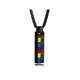 thumbnail image 2 of Pisexur Belleza Maquillaje Joyería Colgante Rectangular Collar de Acero Inoxidable Acero Titanio Accesorios Goteropara mujeres y hombres, 2 of 5