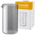 thumbnail image 1 of Vaso de vidrio de repuesto French Press de 1000 ml para 5-6 tazas, 1 of 6