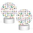 thumbnail image 2 of Balery Hello Summer Cat Pattern Acrylic Night Light Gift with 3 Color ModesTouch-Sensitive LED Lamp Perfect Gift for Mother's Day, Birthday, or Christmas, 2 of 9