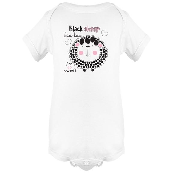 Black Sheep Baa-Baa Bodysuit Baby's -Image by Shutterstock