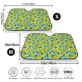 thumbnail image 3 of Kdxio Lemon1 Print Windshield Sun Shade,UV Rays and Sun Heat Protection,Sunshade for Car Windshield,Car Shade Front Windshield - Small, 3 of 6