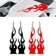 thumbnail image 3 of DIY Flame Vinyl Decal Sticker Waterproof For Car Motorcycle Gas Tank Fende 15cm, 3 of 4