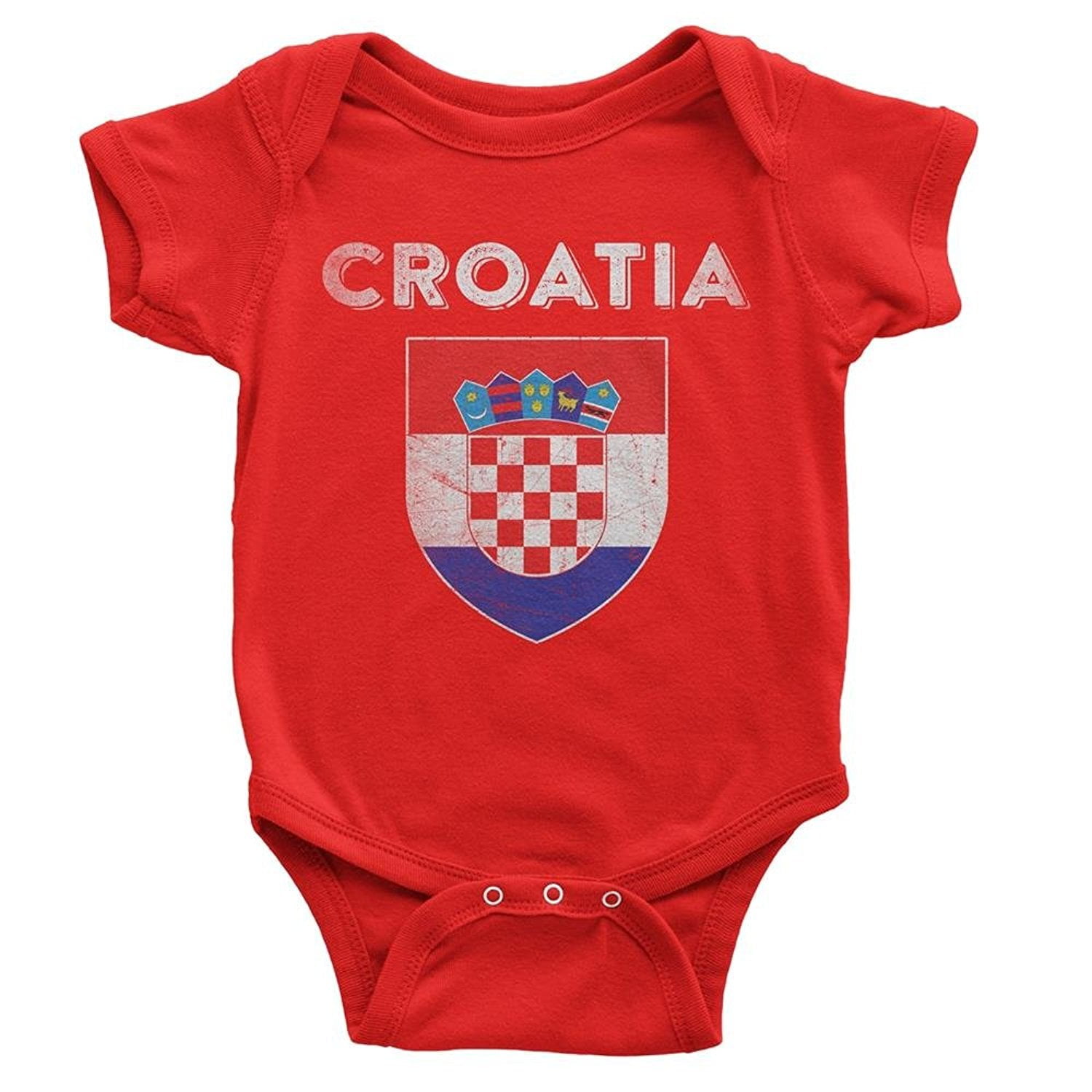 baby croatia soccer jersey