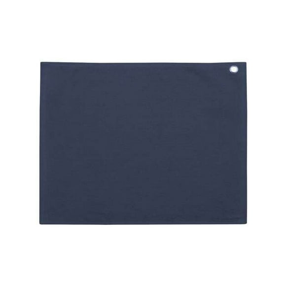 Toalla de terciopelo de algodón Compañía de toallas Carmel Azul Marino C1518GH